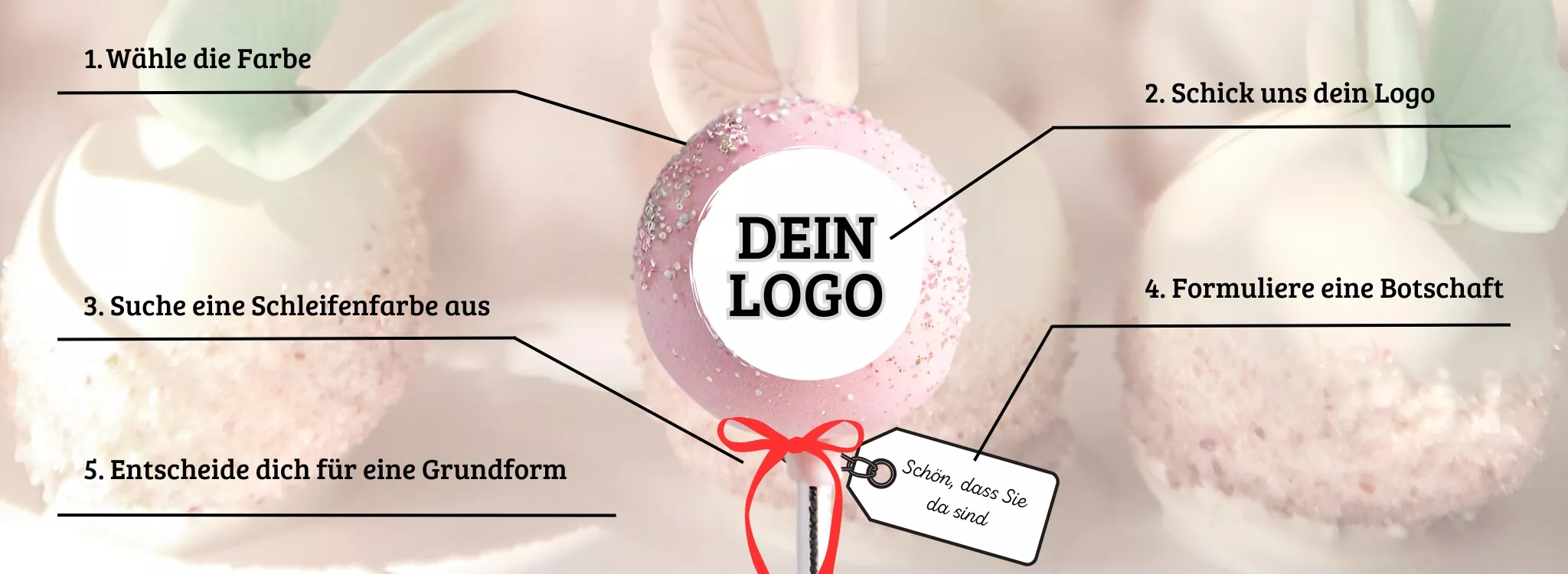 So funktioniert die Personalisierung unserer Lolli Bopps