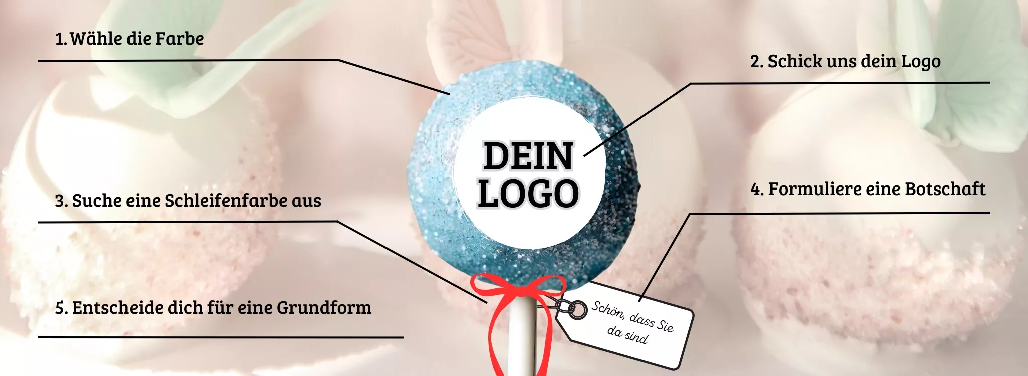 So funktioniert die Personalisierung unserer Lolli Bopps