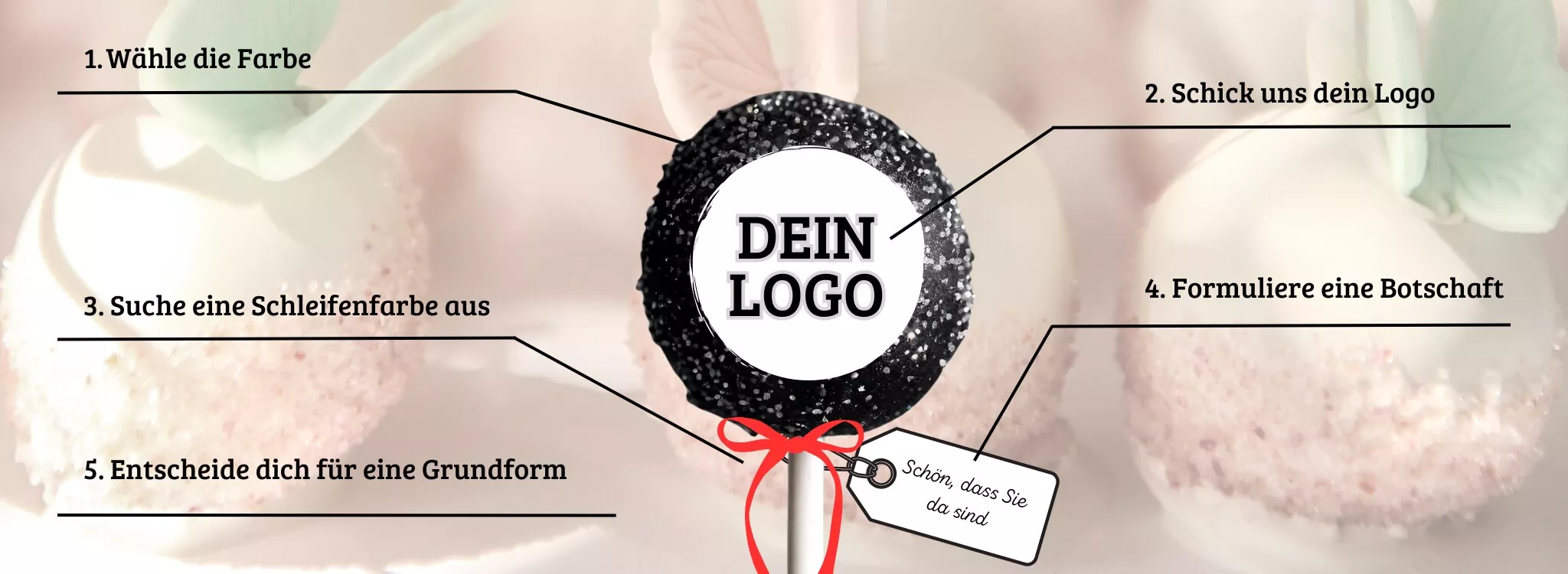 So funktioniert die Personalisierung unserer Lolli Bopps