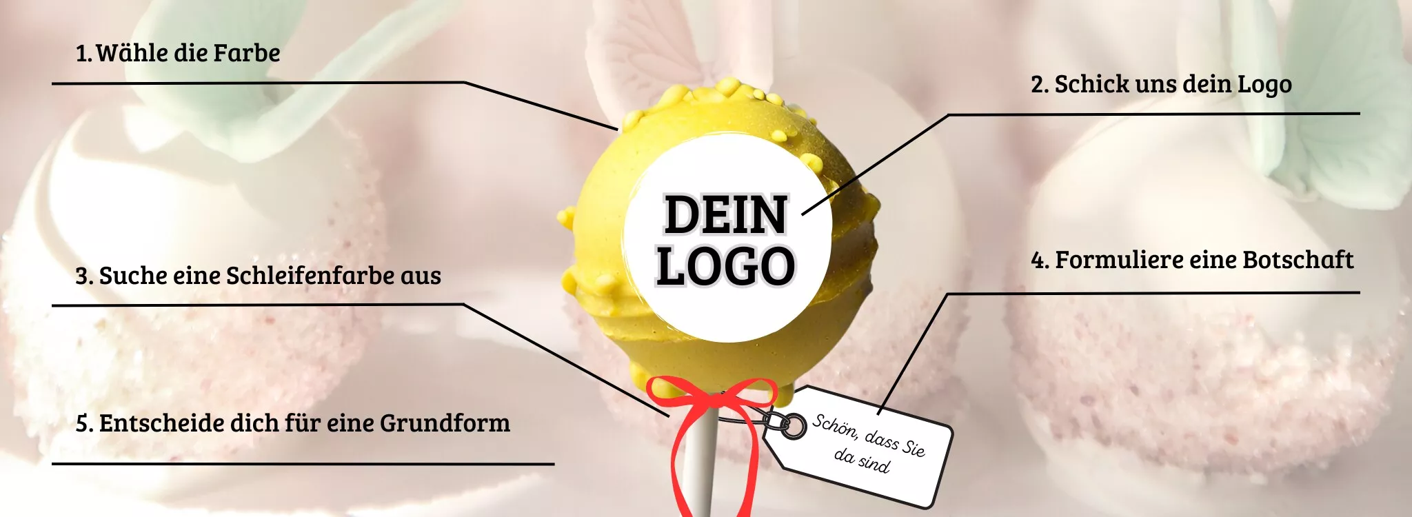 So funktioniert die Personalisierung unserer Lolli Bopps