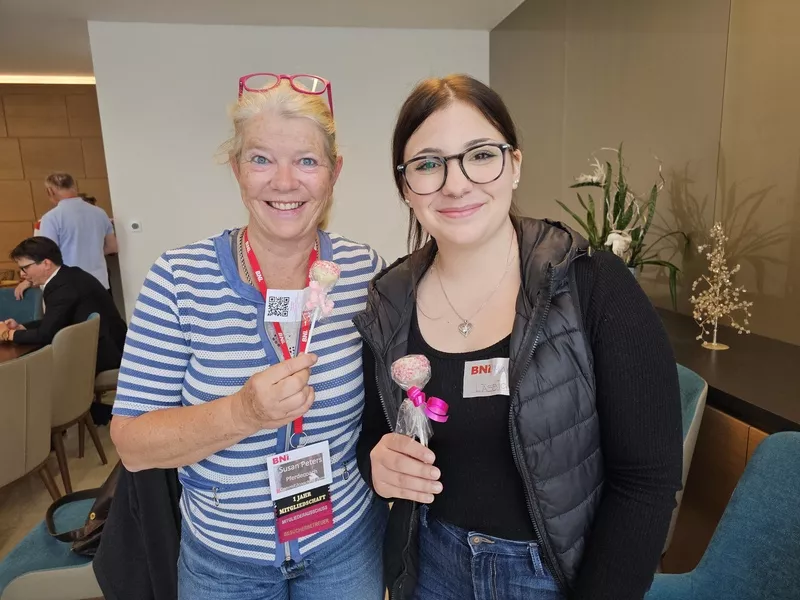 Susan Peters mit Maria Lässig jun.